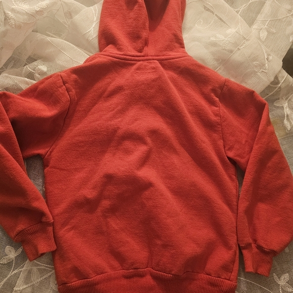 Kids Red Mario Brothers hoodie sweater size Medium 7/8 - Picture 6 of 6